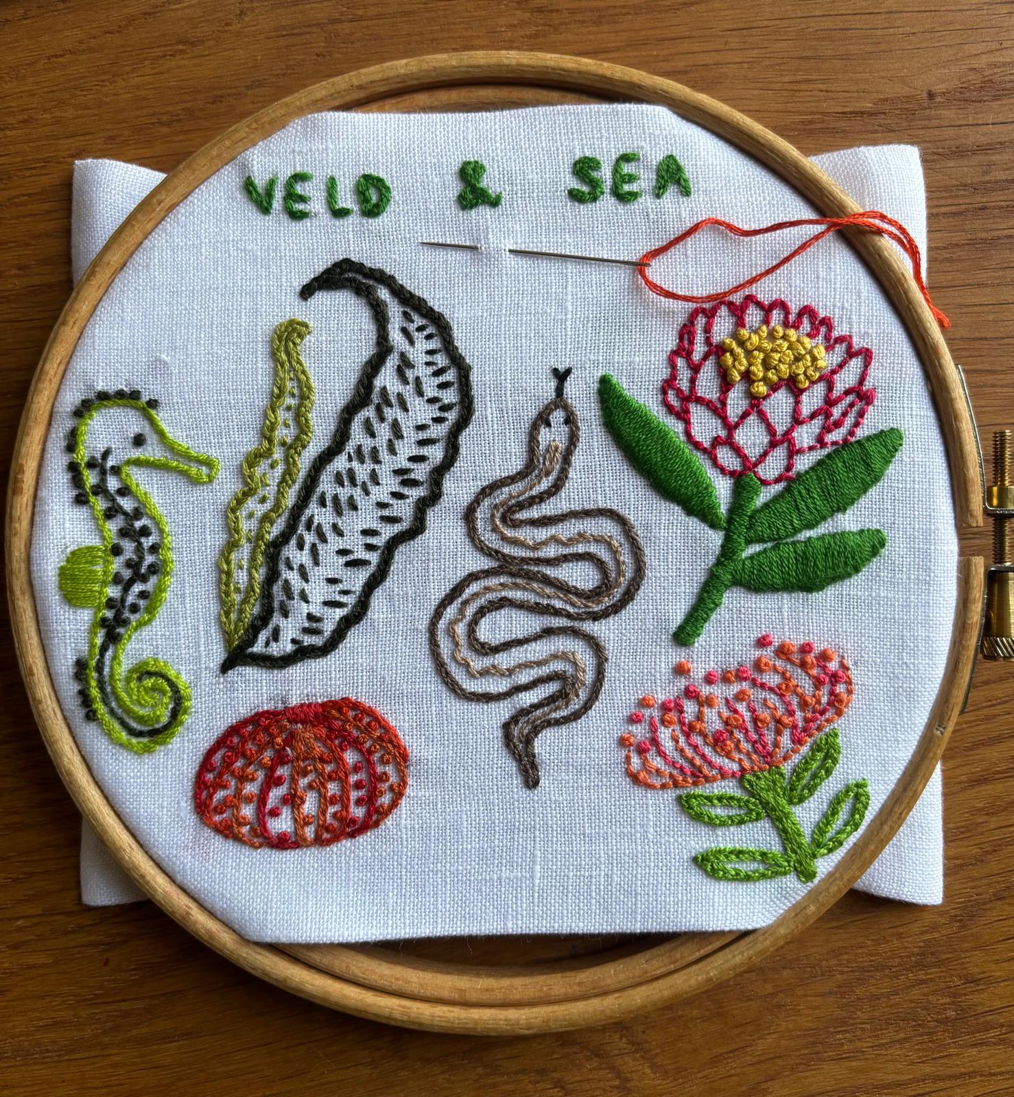 CAPE TOWN, LLANDUDNO - Beginners Embroidery Workshop