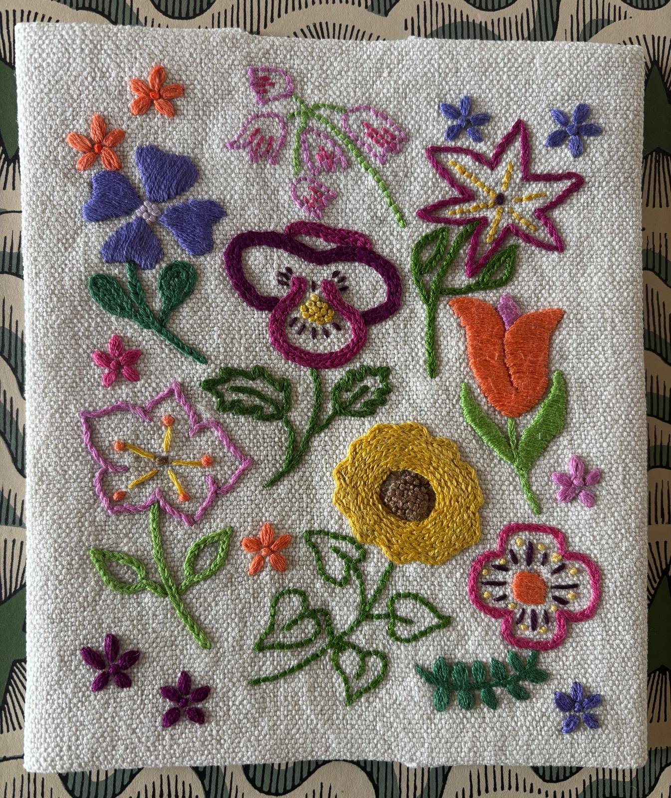 Beginners Embroidery Class & Kitchen Garden Supper! HELSINKI, FINLAND